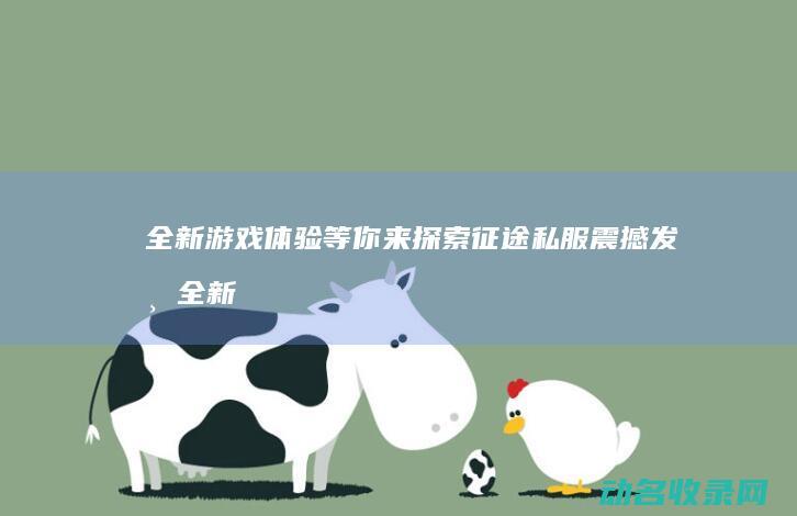 全新游戏体验等你来探索 征途私服震撼发布 (全新游戏体验中心官网)