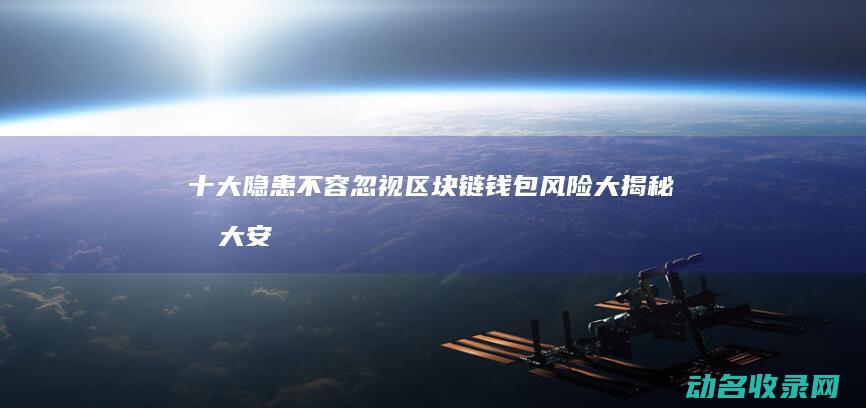 十大隐患不容忽视 区块链钱包风险大揭秘 (十大安全隐患)