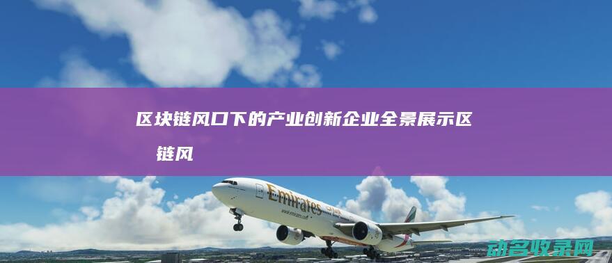 区块链风口下的产业创新企业全景展示 (区块链风口来了)
